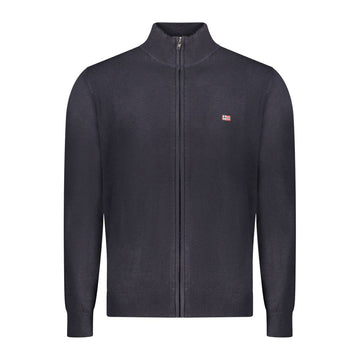 Norway 1963 Blue Polyester Men Cardigan