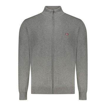 Norway 1963 Gray Polyester Men Cardigan