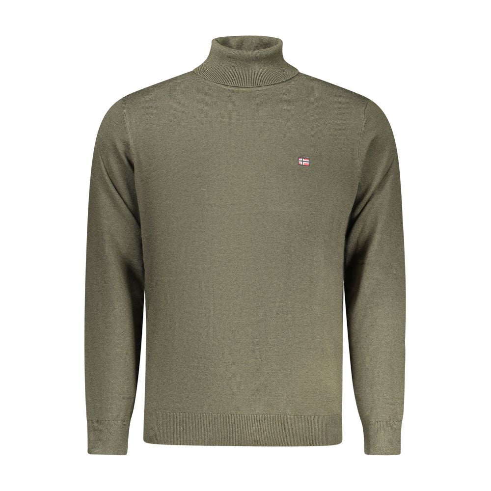 Norway 1963 Green Polyester Men Sweater