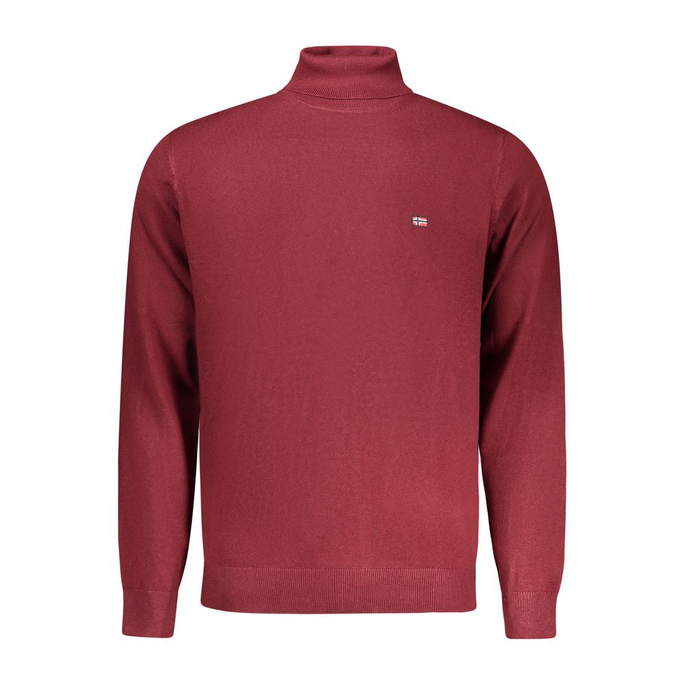 Norway 1963 Red Polyester Men Sweater