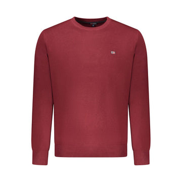 Norway 1963 Red Polyester Men Sweater