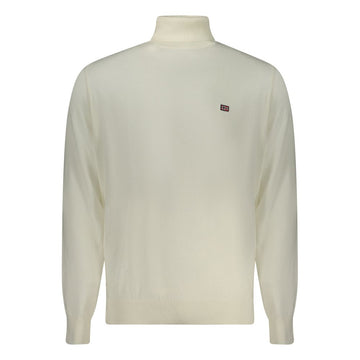 Norway 1963 White Polyester Men Sweater
