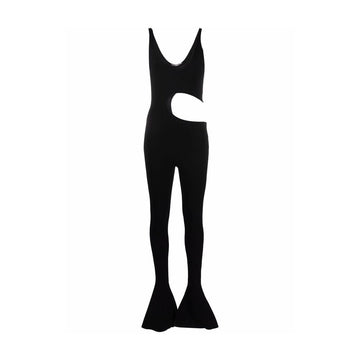Stella McCartney Black Viscose Jumpsuit