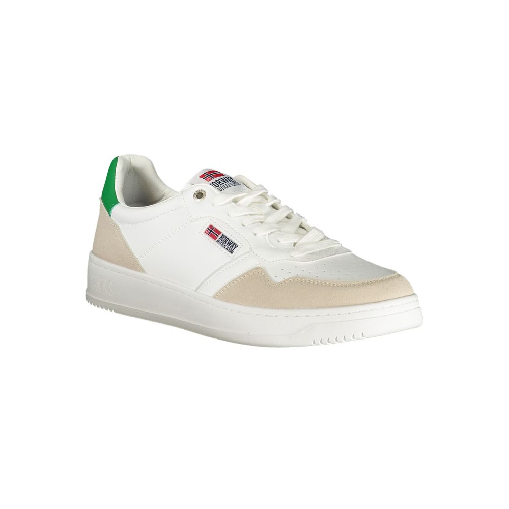 Norway 1963 White Polyurethane Men's Sneaker